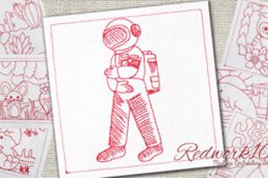 Astronaut in Suit
