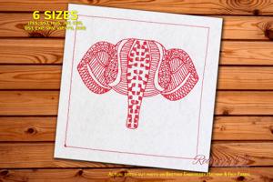 African Pattern Elephant
