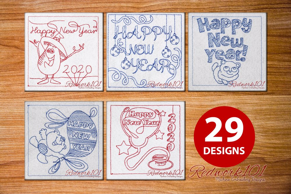 Happy New Year Bundle I - 29 Patterns