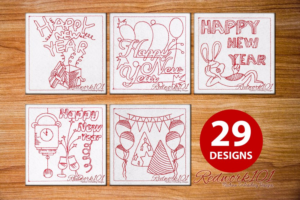 Happy New Year Bundle I - 29 Patterns