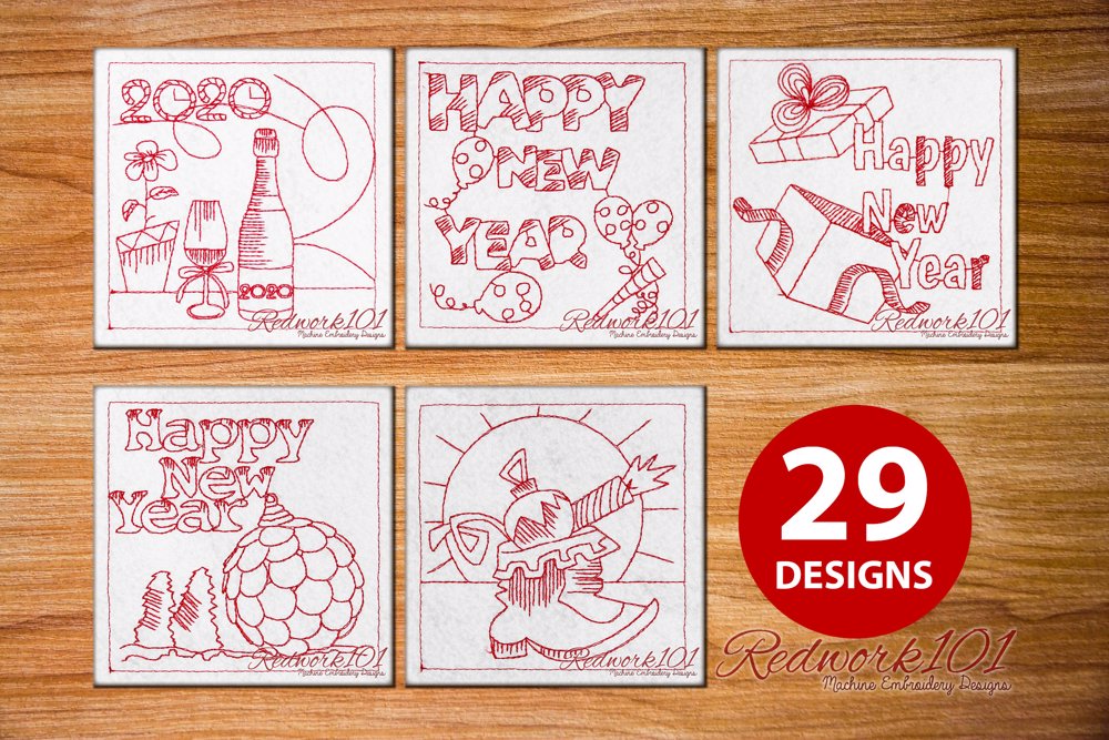 Happy New Year Bundle I - 29 Patterns