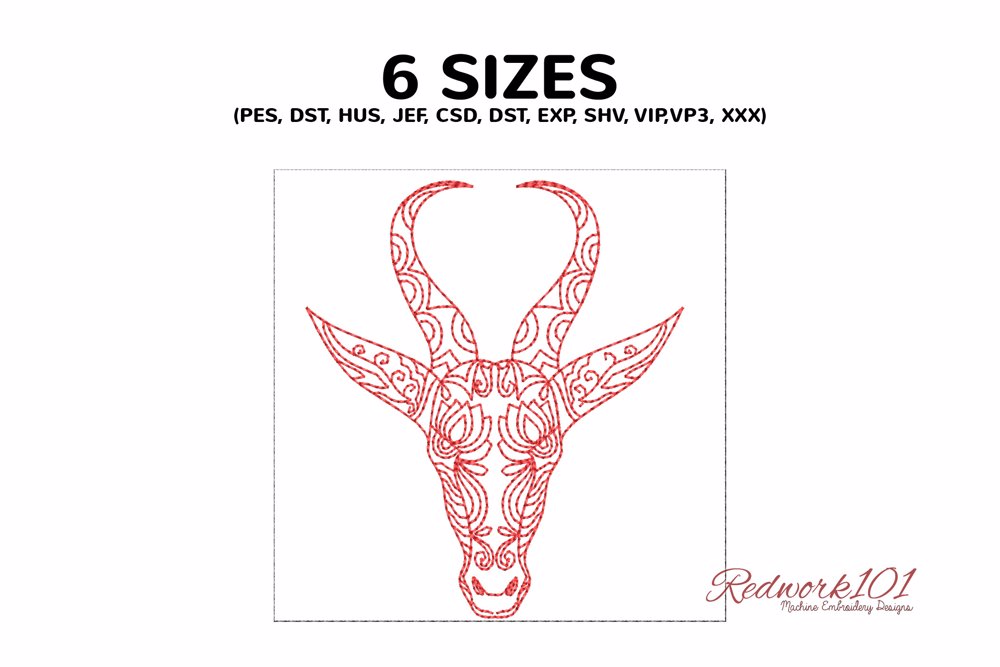 Antelope Mandala Design