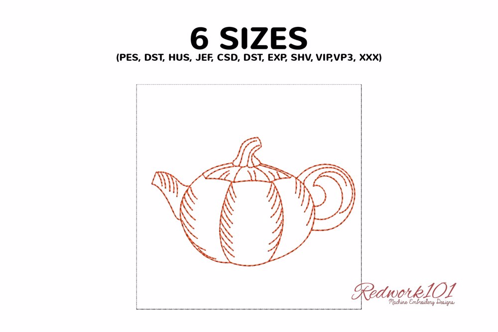Traditional Pumpkin Shaped Teapot
