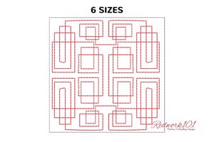 Mosaic Seamless Quilting Embroidery