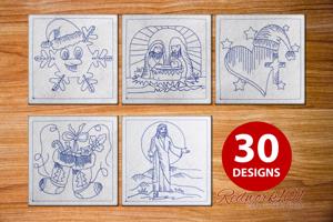 Christmas Bundle Set III - 30 Patterns
