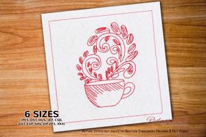 Coffee Bean Cup Pattern