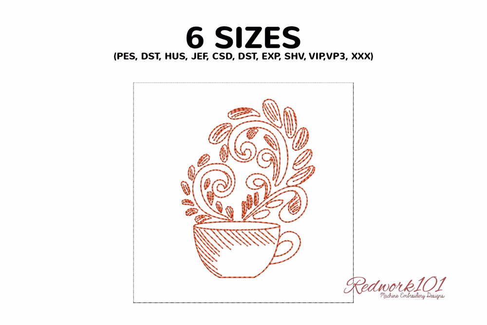 Coffee Bean Cup Pattern