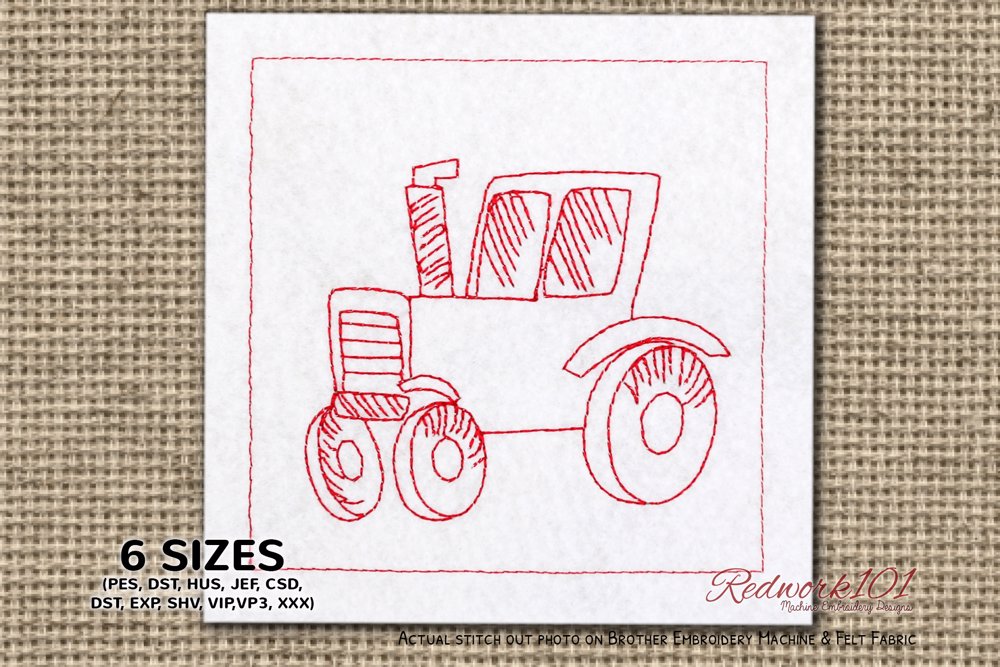 Cute Farm Tractor