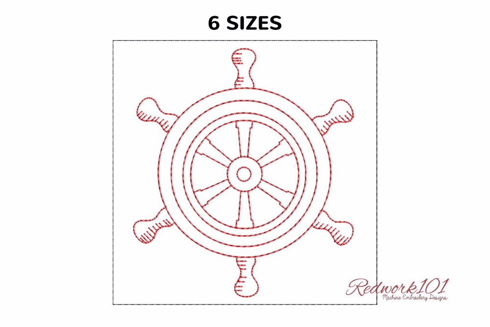 Steering wheel of the ship