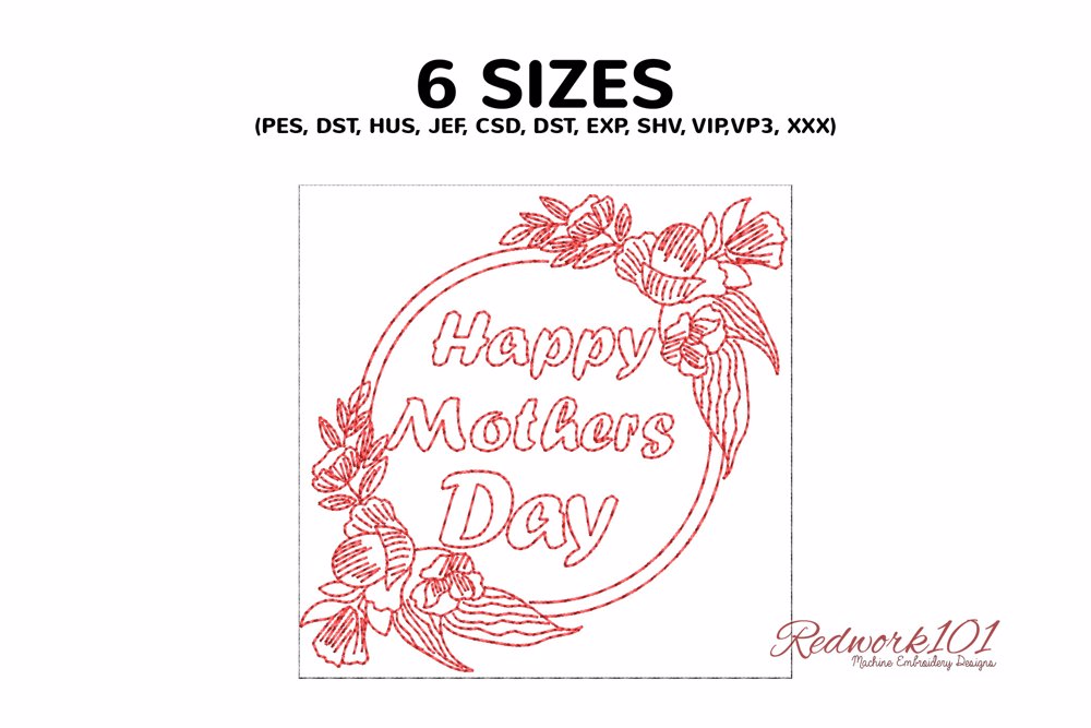 Floral Frame Mother's Day 1