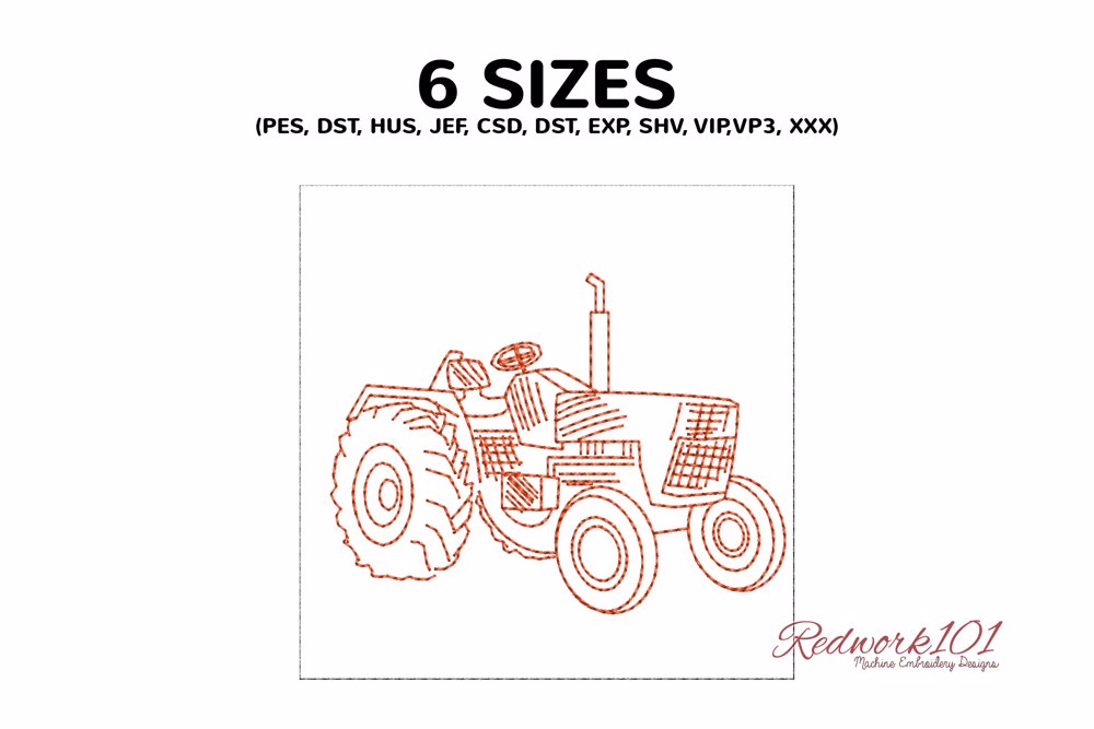 Big Agricultural Tractor