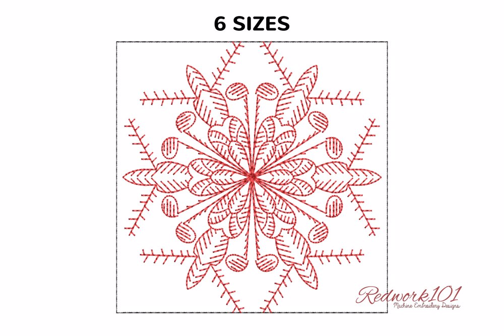 Snowflake Embroidery