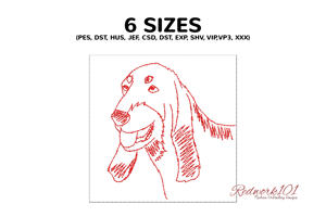 Bruno Jura Hound Dog Head Profile
