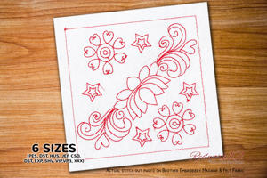 Attractive Lotus Flower Design With Stars