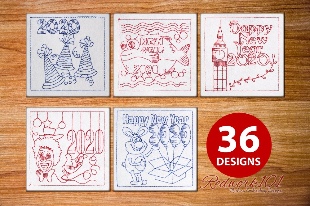 New Year 2020 Bundle I - 36 Patterns