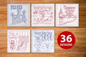 New Year 2020 Bundle I - 36 Patterns