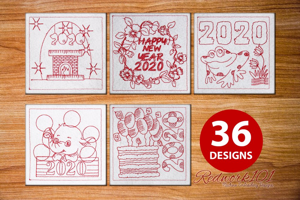 New Year 2020 Bundle I - 36 Patterns
