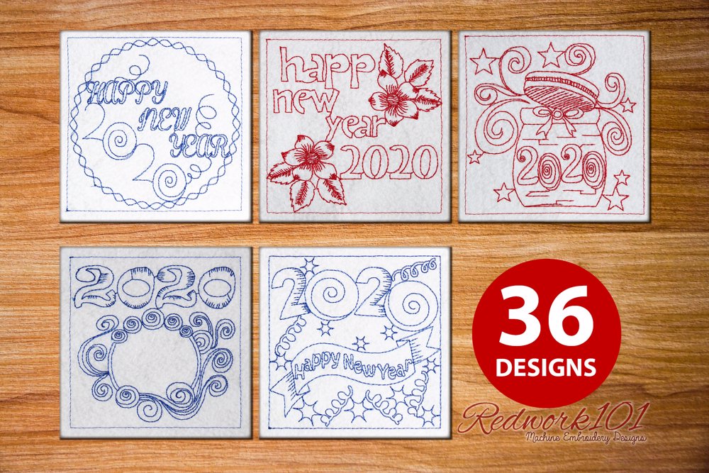 New Year 2020 Bundle I - 36 Patterns