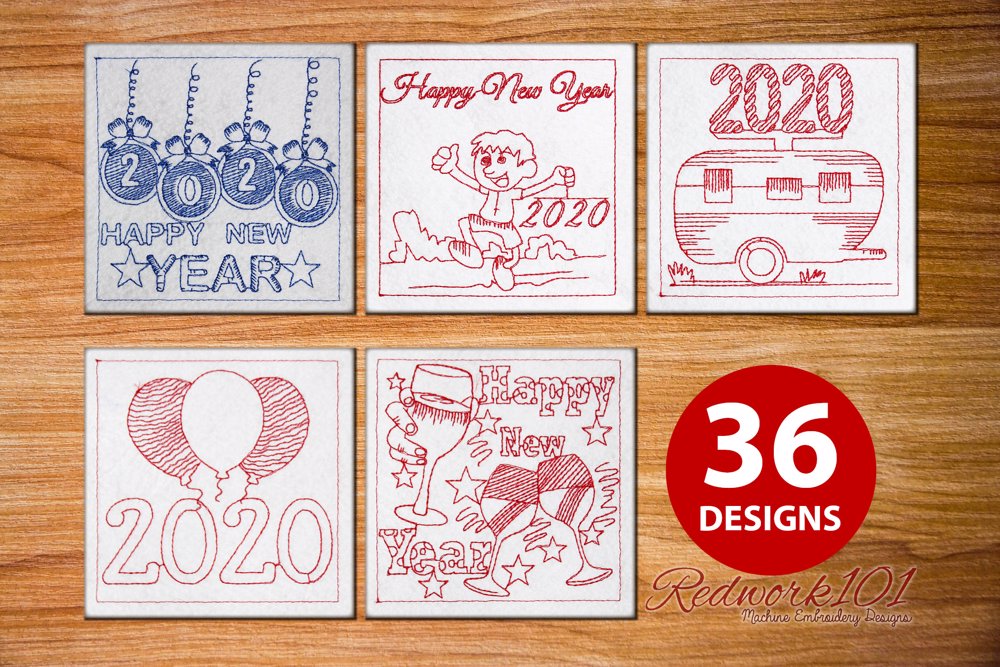 New Year 2020 Bundle I - 36 Patterns