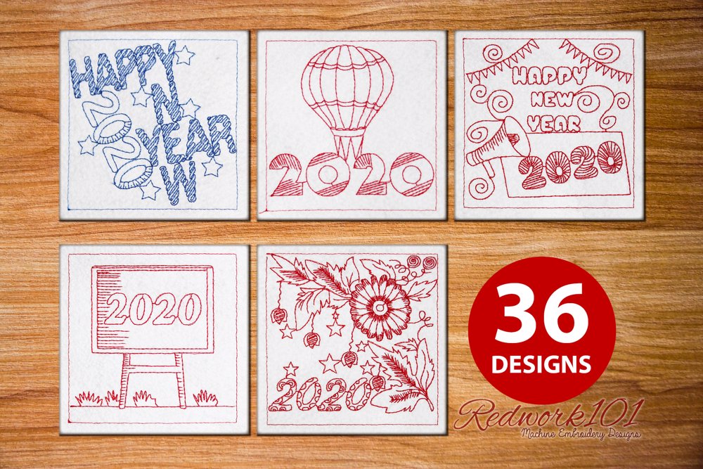 New Year 2020 Bundle I - 36 Patterns